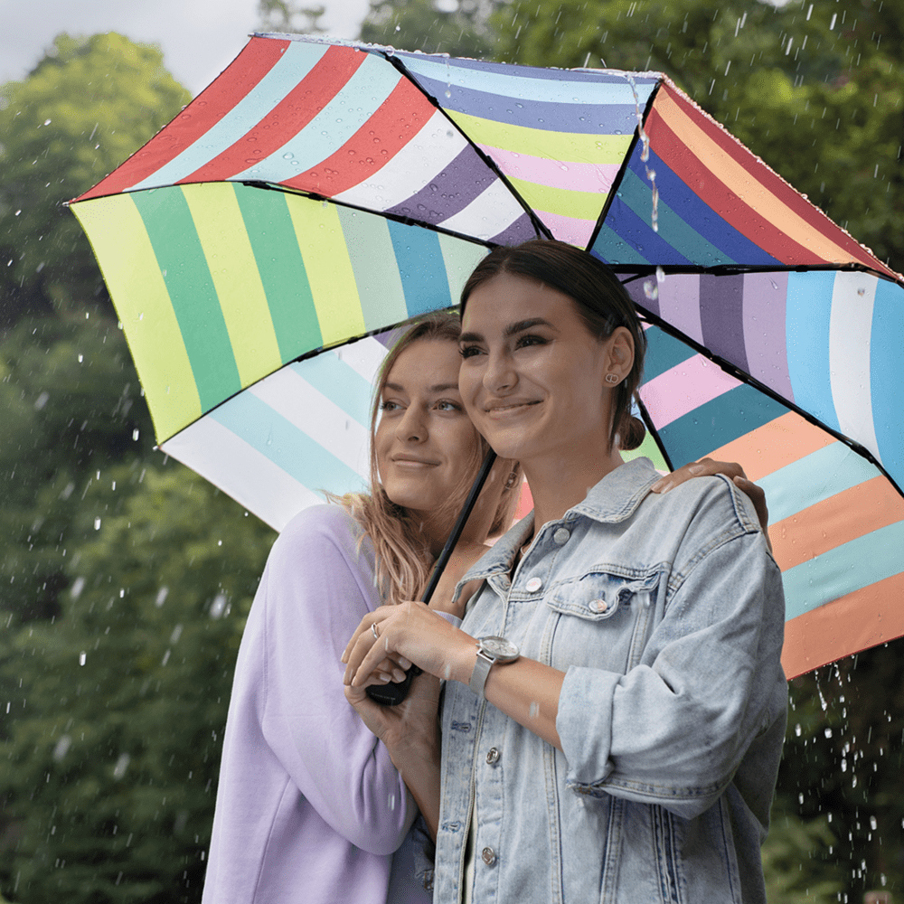 Remember Allegra Automatic Pocket Umbrella with Pouch – image 3