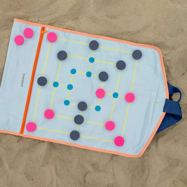 Remember Roll-Up Travel Four-in-a-Row Game