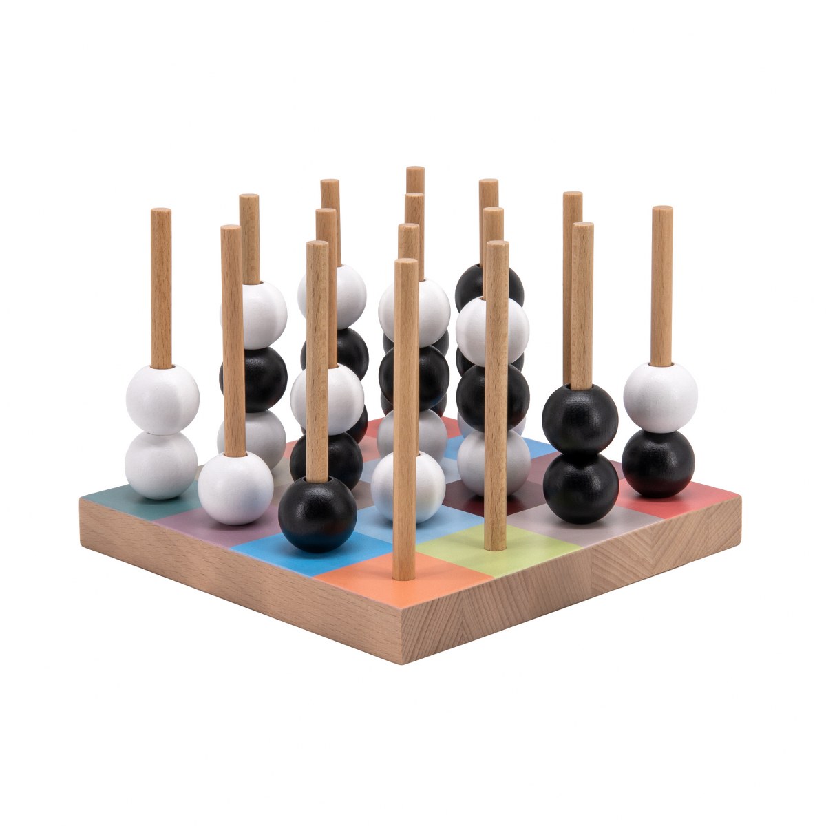 Remember Sogo 3D Four-in-a-Row Wooden Game – image 2