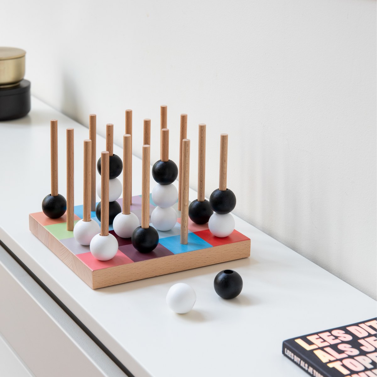 Remember Sogo 3D Four-in-a-Row Wooden Game – image 4
