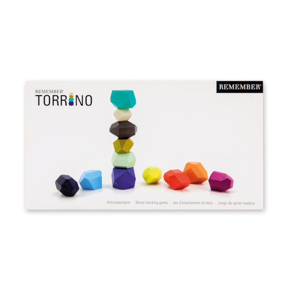 Remember Torrino Wooden Stacking Game – Beech Blocks – image 3