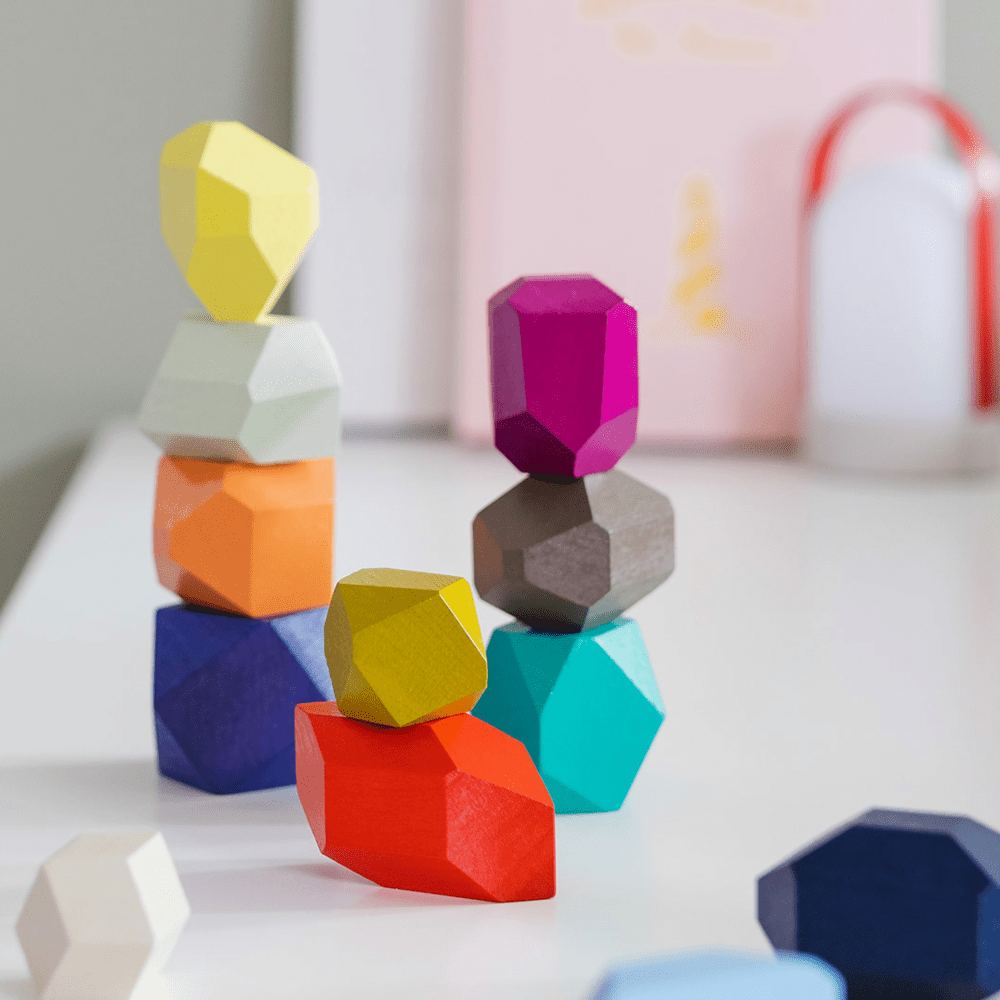 Remember Torrino Wooden Stacking Game – Beech Blocks – image 4