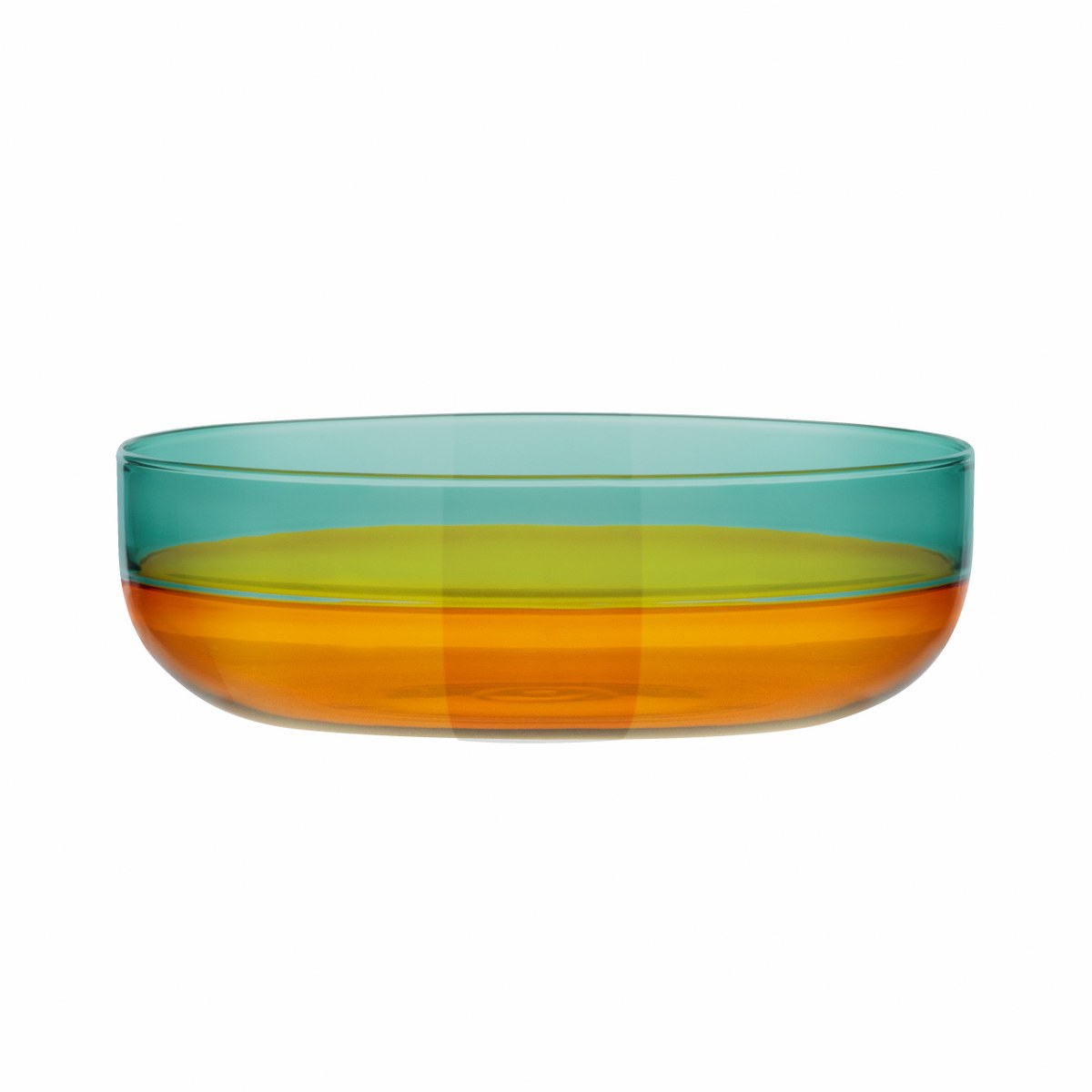 Remember Borosilicate Glass Bowls, Set of 2 – Amber – image 2