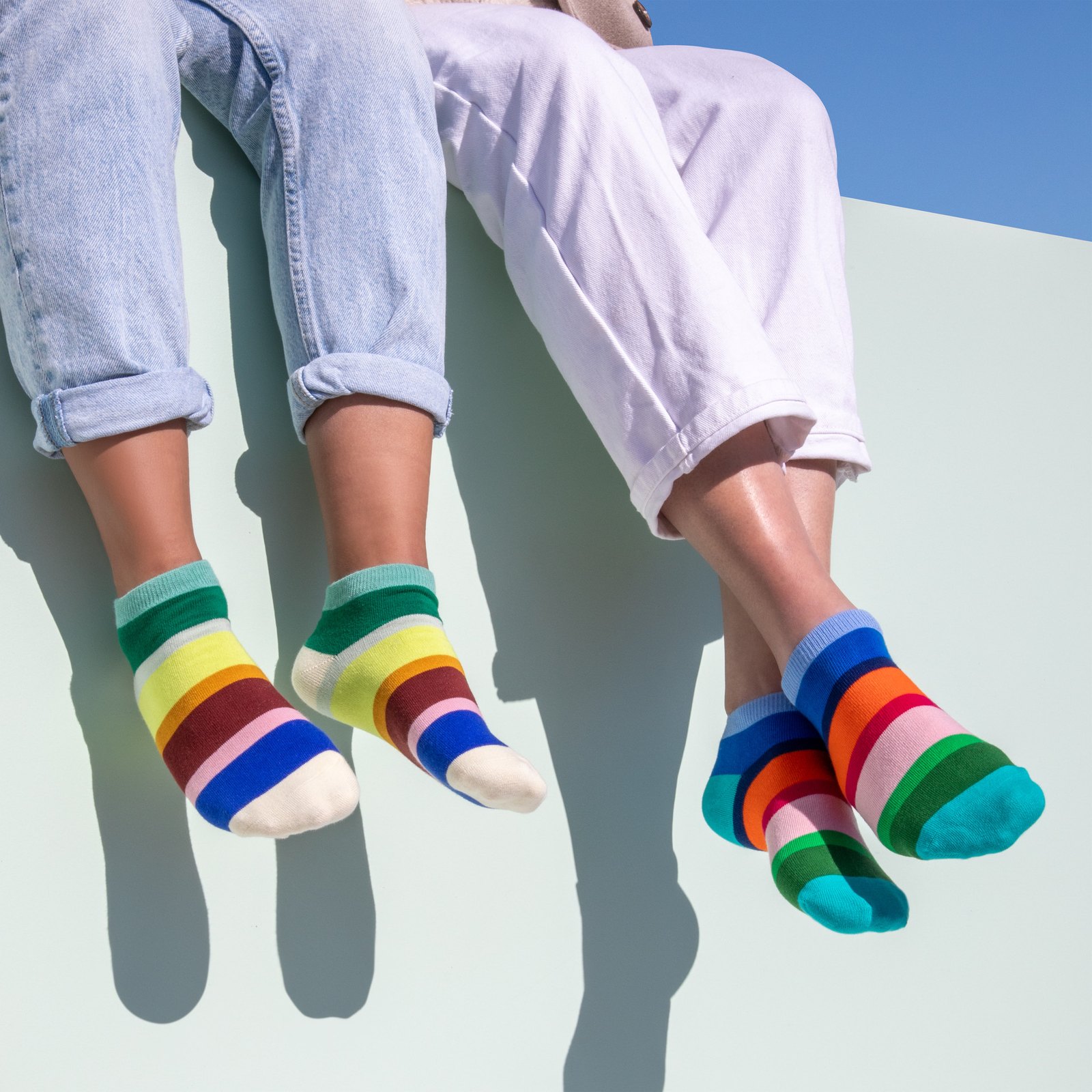Remember Colourful Trainer Socks SN12, Set of 3 – Size EU 41–46 – image 2