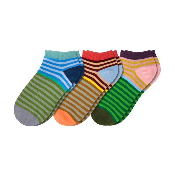 Remember Colourful Trainer Socks SN12, Set of 3 – Size EU 41–46