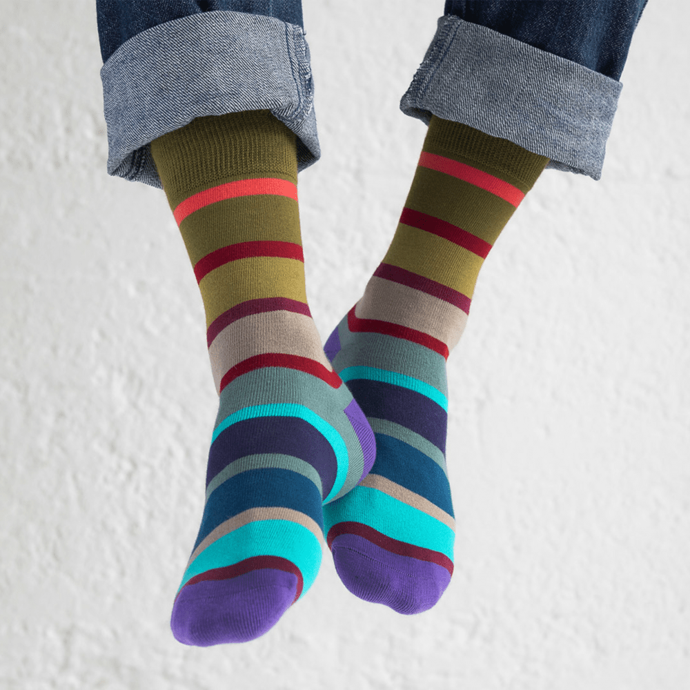 Remember Colourful Cotton Socks No.33 – Size UK 7–11.5 – image 2
