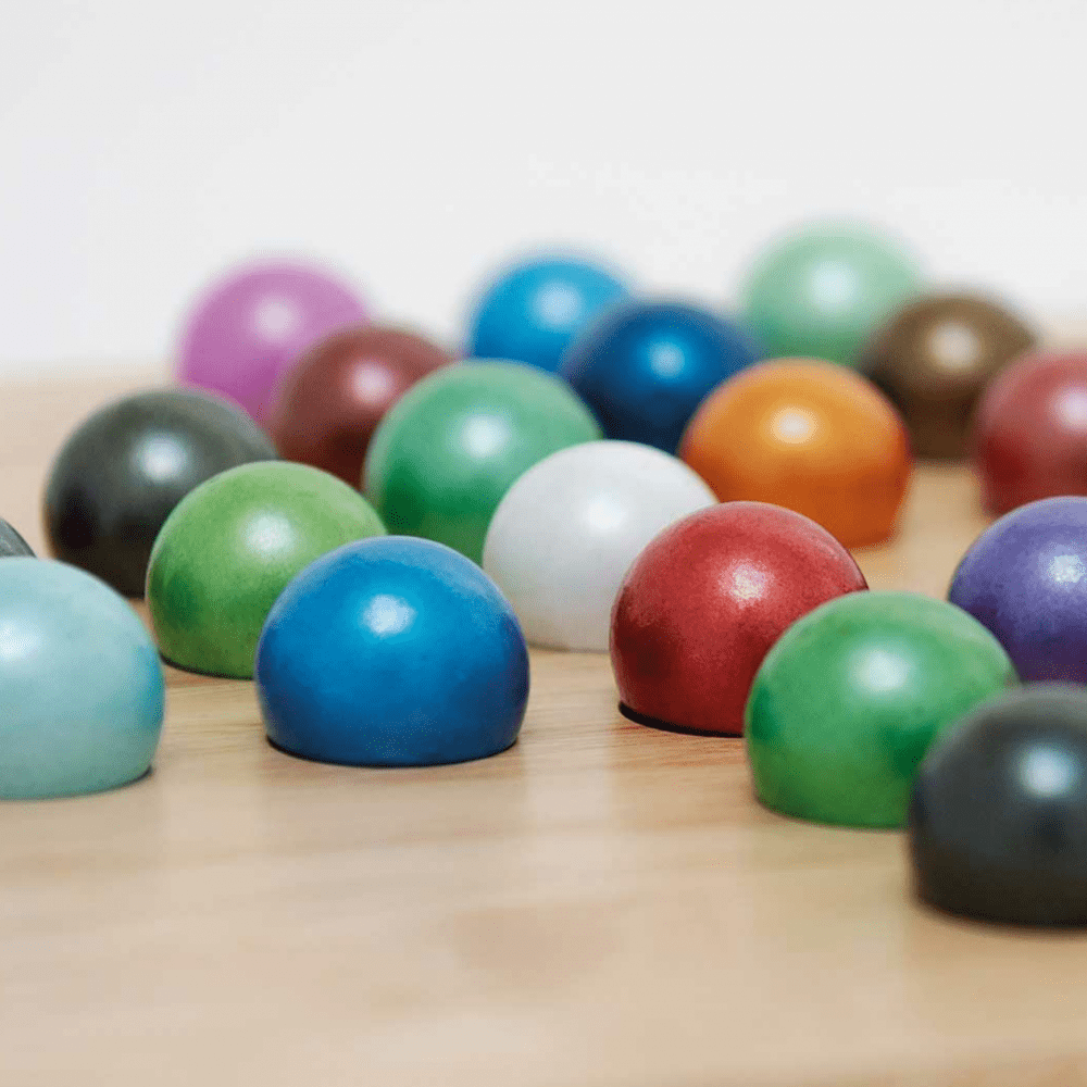 Remember Solitaire Board Game – Wood & Glass Marbles – image 5