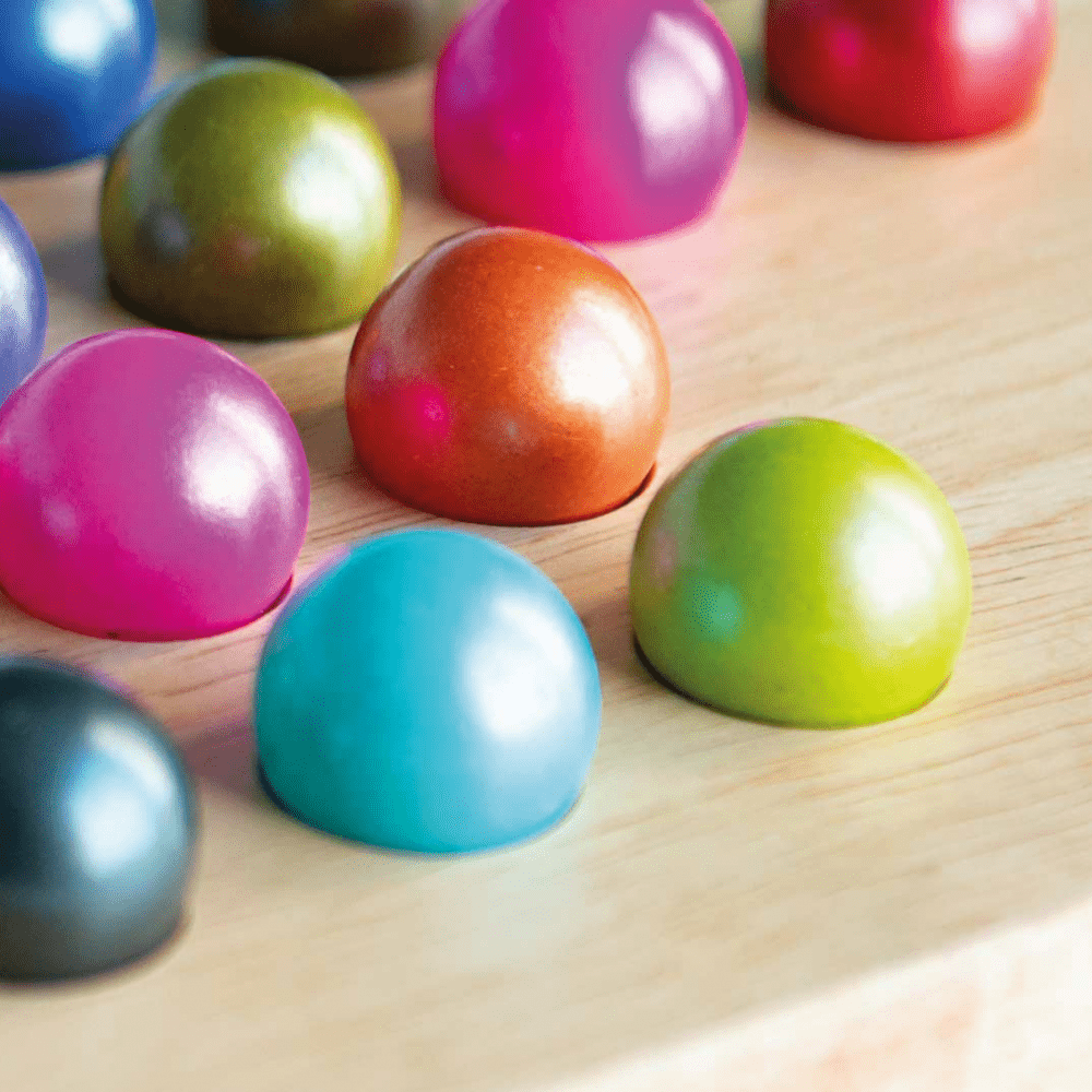 Remember Solitaire Board Game – Wood & Glass Marbles – image 4