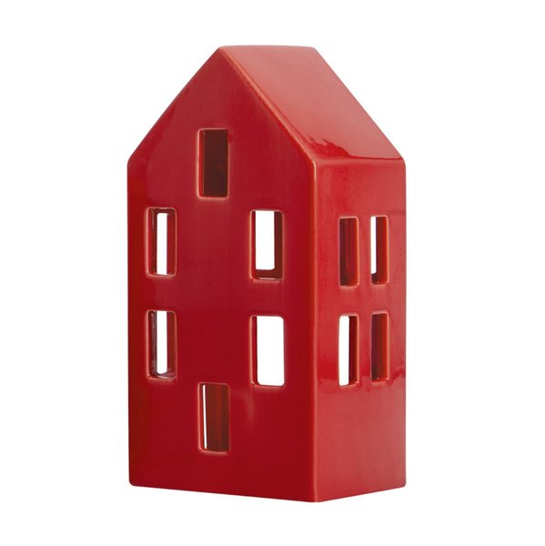 Remember Nyhavn Tealight House – Red