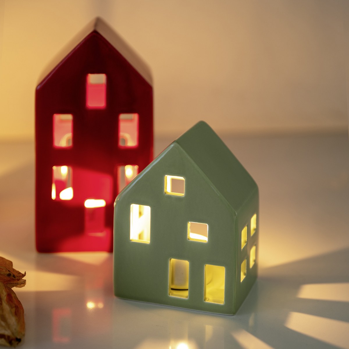 Remember Nyhavn Tealight House – Small, Peach – image 7
