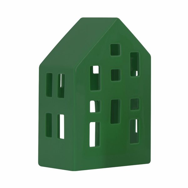 Remember Nyhavn Tealight House – Forest Green
