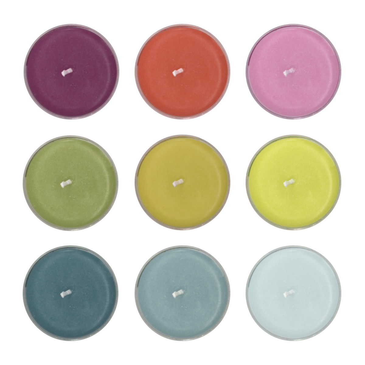 Remember Sydney Coloured Soy Tealights, Set of 9 – image 2