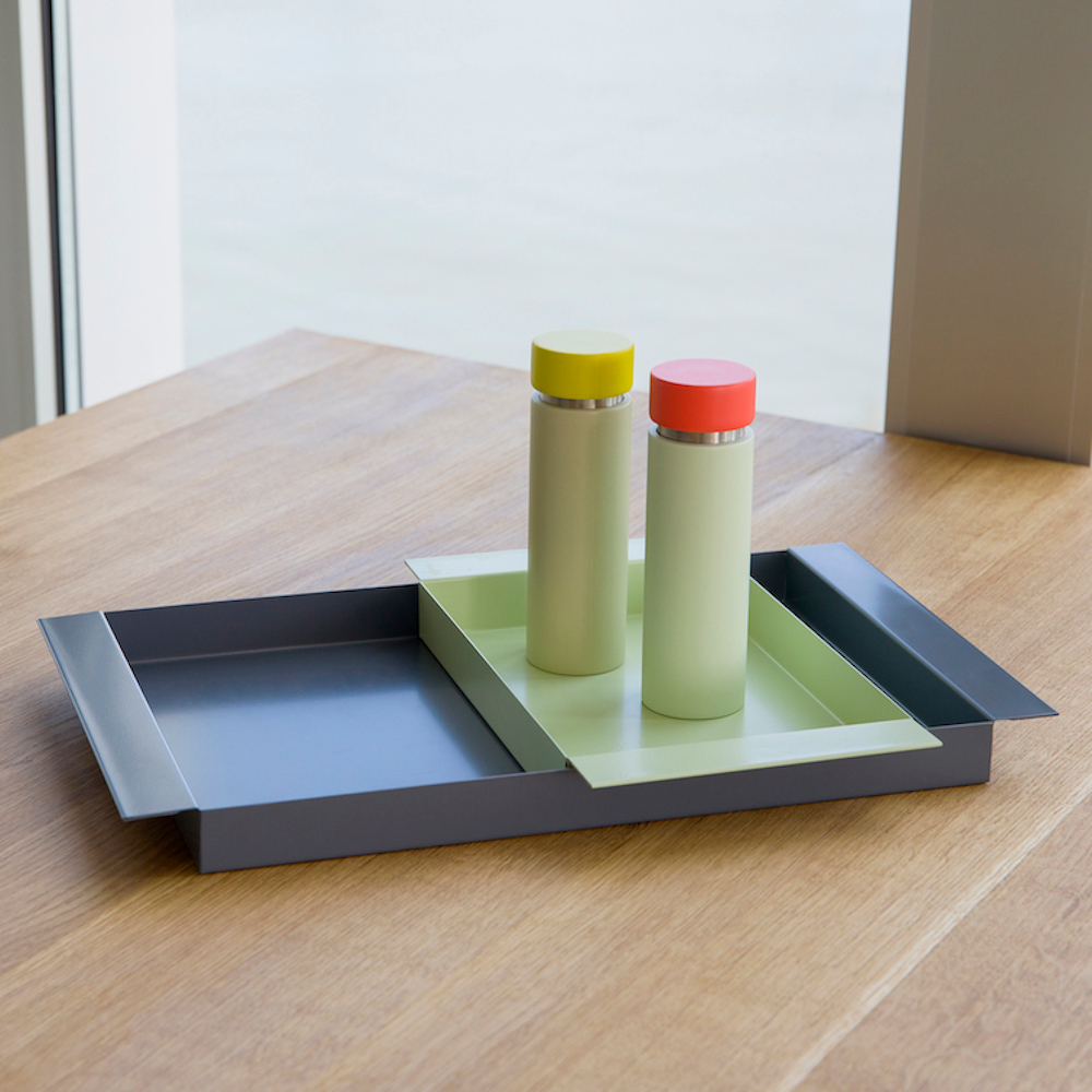 Remember Ryo Large Powder-Coated Steel Tray – Midnight – image 10