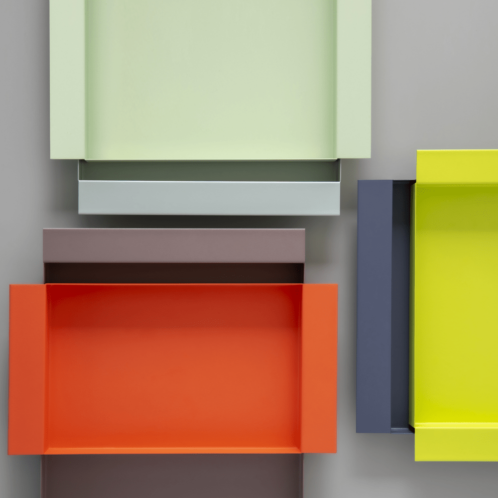 Remember Ryo Large Powder-Coated Steel Tray – Midnight – image 4