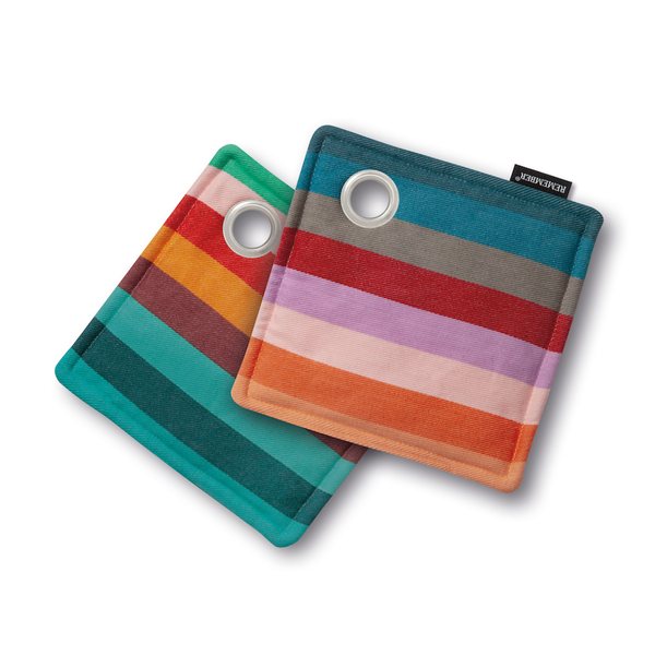 Remember Cotton Pot Holders & Trivets No.2, Set of 2