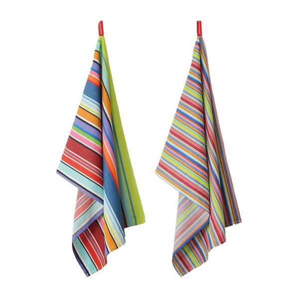 Remember Cotton Tea Towels No.1, Set of 2