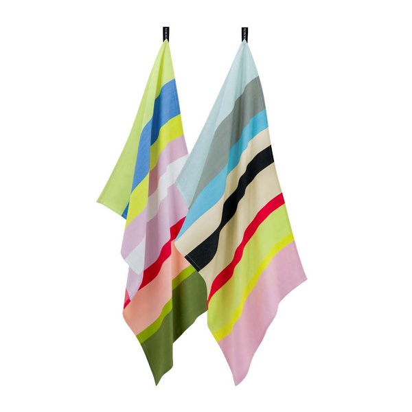 Remember Cotton Tea Towels No.23, Set of 2
