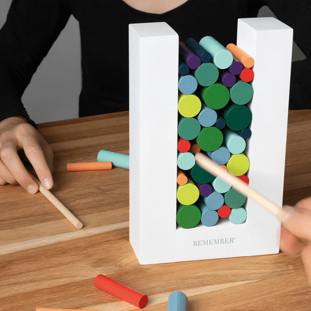 Remember Woodman Wooden Stacking Skill Game – image 3
