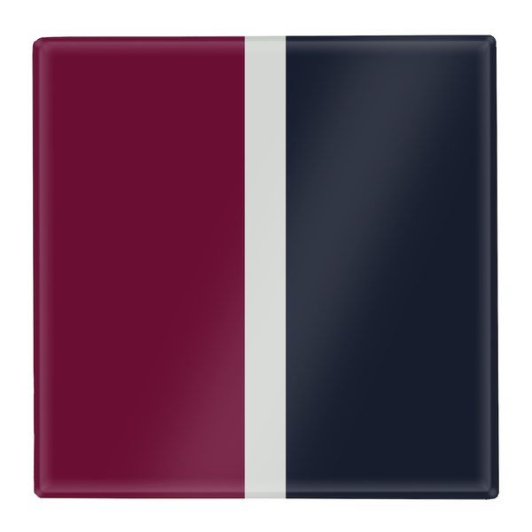 Remember Glass Trivet & Chopping Board No.10 – Small, 21.5cm