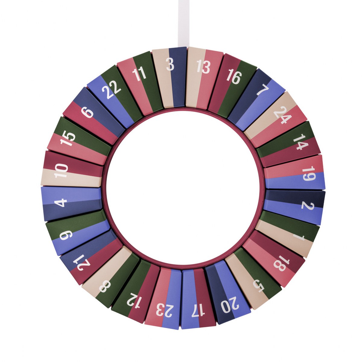 Remember Reusable Advent Wreath with 24 Fillable Boxes – image 2