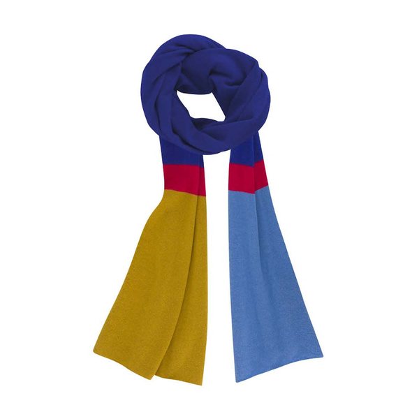 Remember Reto Wool & Cashmere Scarf – Multicoloured