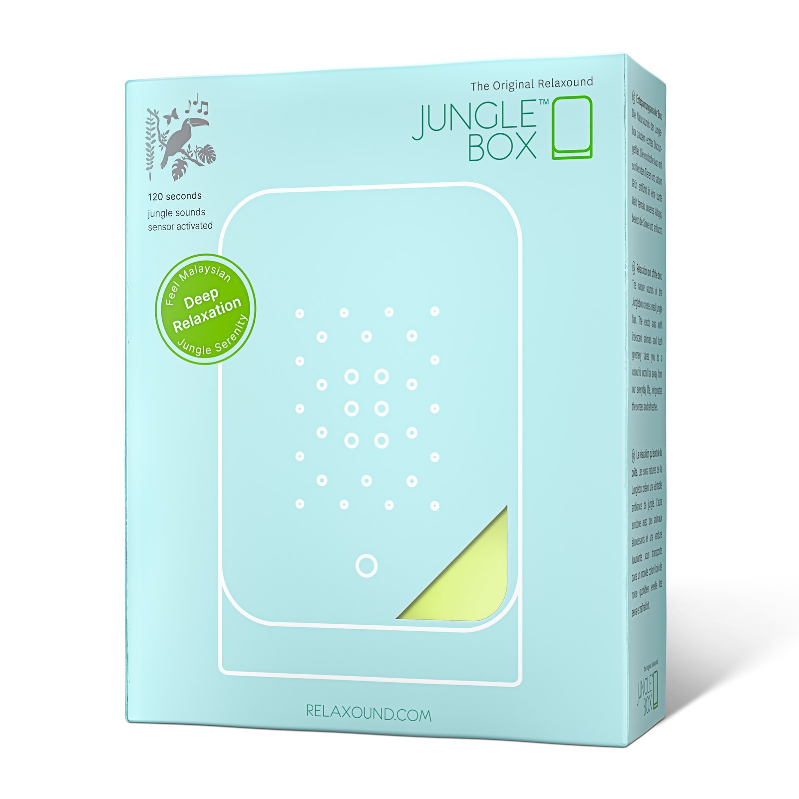 Relaxound Junglebox Rainforest Sound Box with Motion Sensor – Lush – image 3
