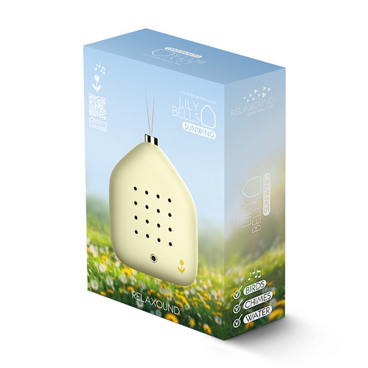 Relaxound Lily Bells Motion-Sensor Birdsong Sound Box – Sunwing – image 5