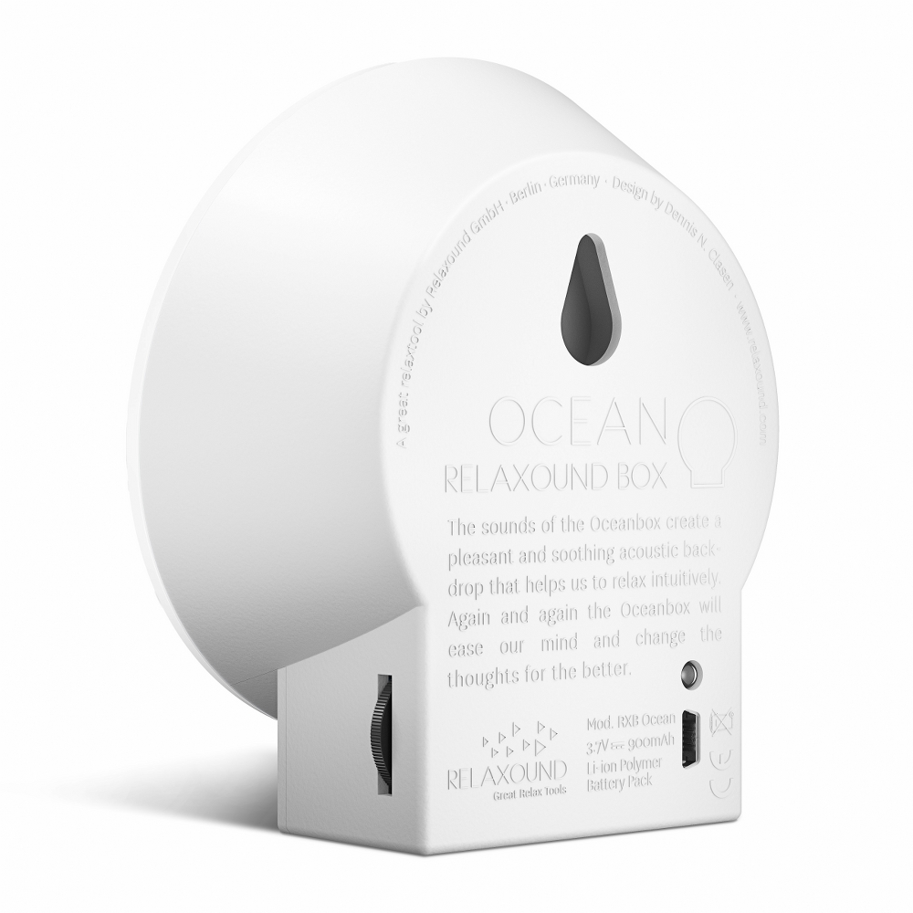 Relaxound Oceanbox Wave Sound Box with Motion Sensor – White – image 4