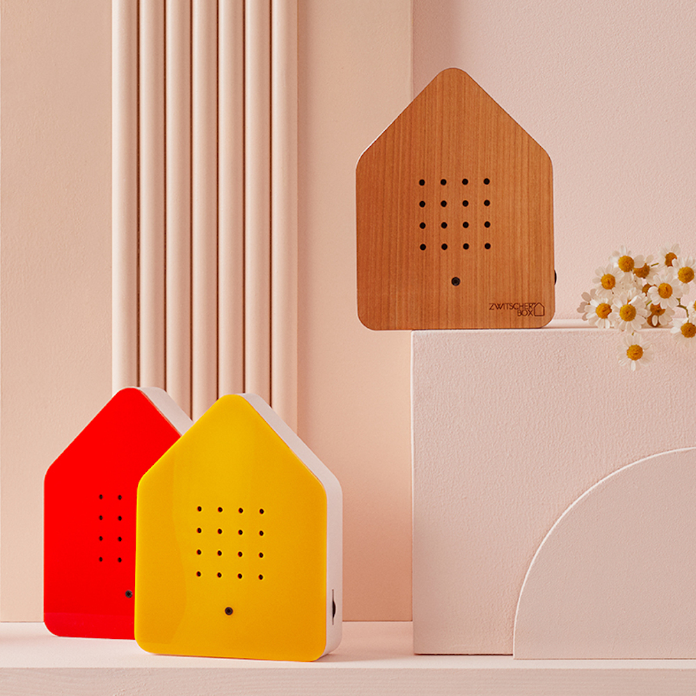 Relaxound Zwitscherbox Birdsong Sound Box with Motion Sensor – Oak – image 6