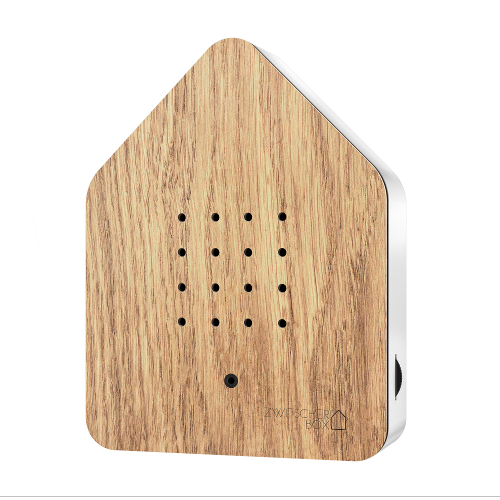 Relaxound Zwitscherbox Birdsong Sound Box with Motion Sensor – Oak – image 2