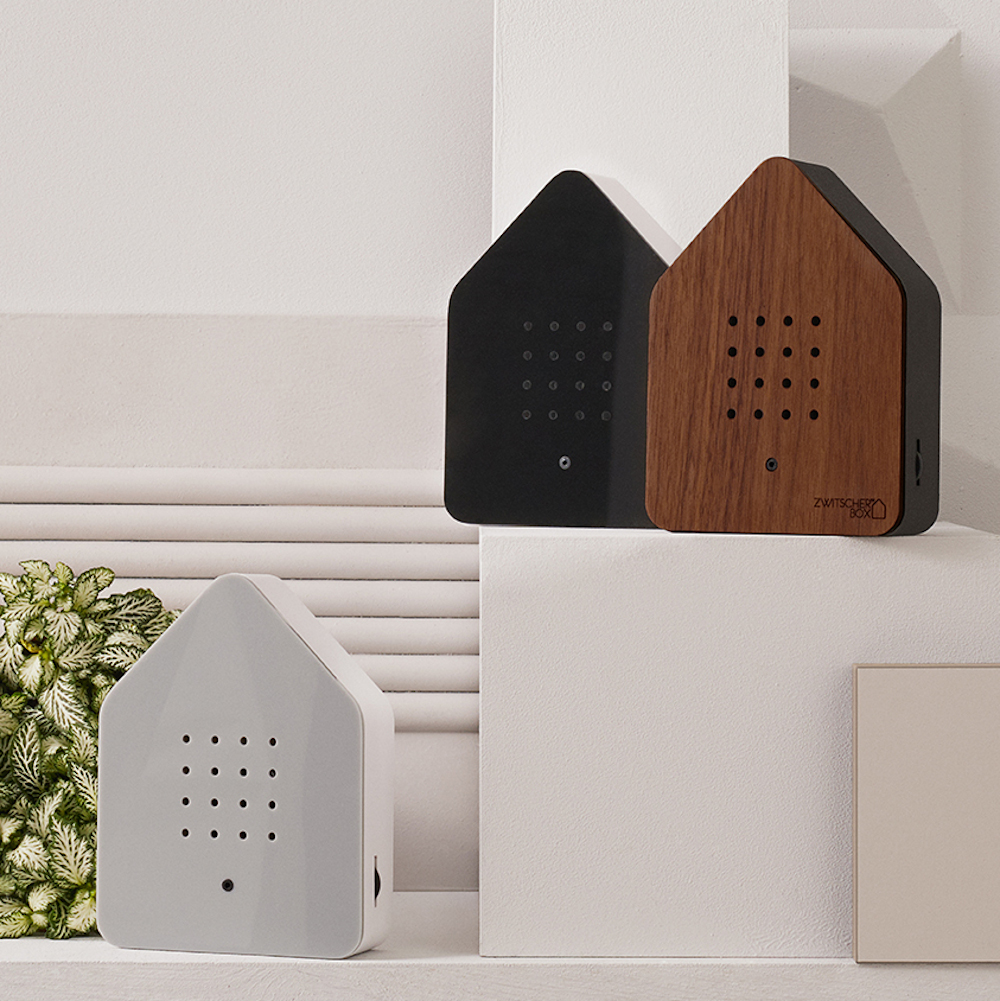 Relaxound Zwitscherbox Birdsong Sound Box with Motion Sensor – Oak – image 5