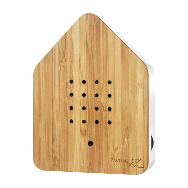 Relaxound Zwitscherbox Birdsong Sound Box with Motion Sensor – Bamboo