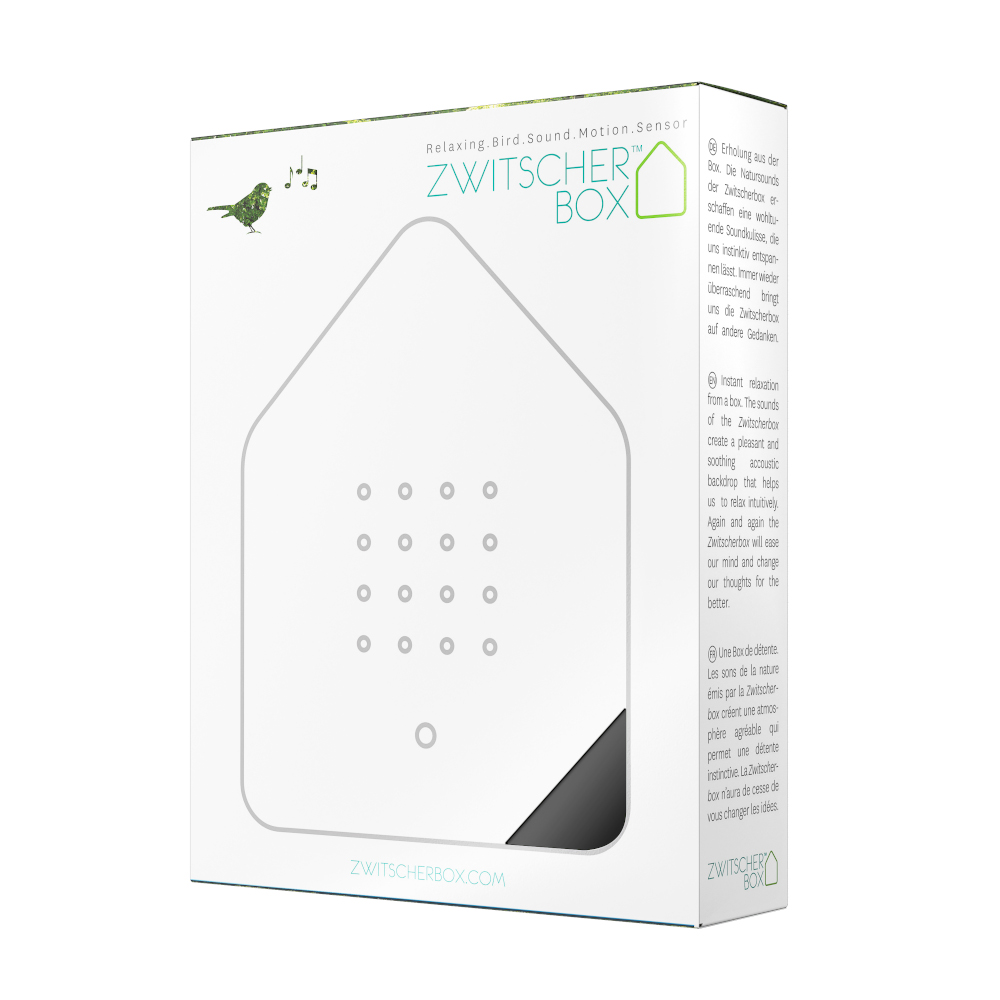 Relaxound Zwitscherbox Motion-Sensor Birdsong Box – Black – image 2