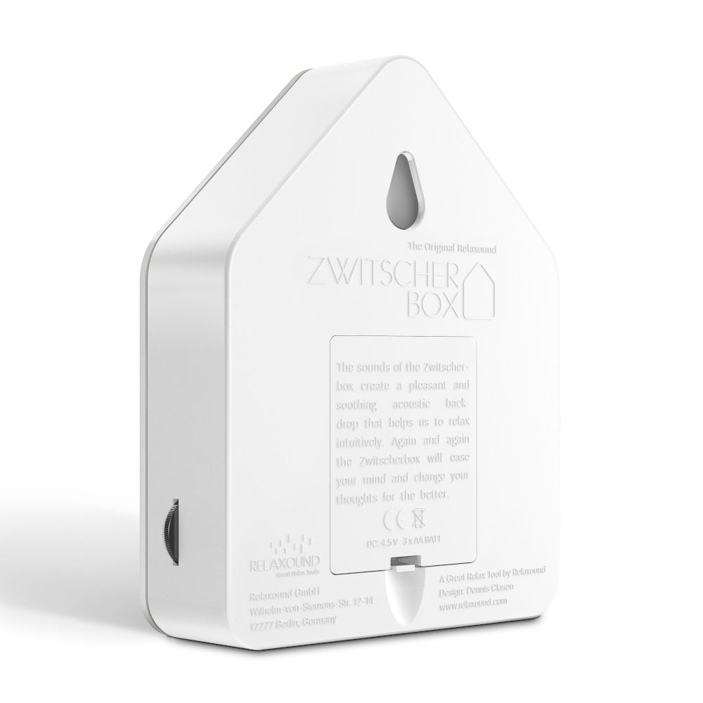 Relaxound Zwitscherbox Birdsong Sound Box with Motion Sensor – Grey – image 3